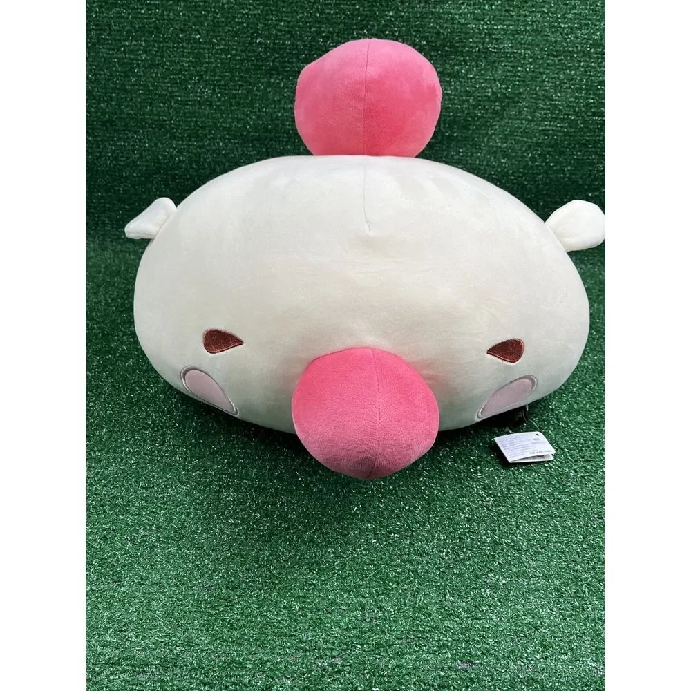 Final Fantasy All Stars Dissidia Moogle Face Pillow Plush 18 inches NWT